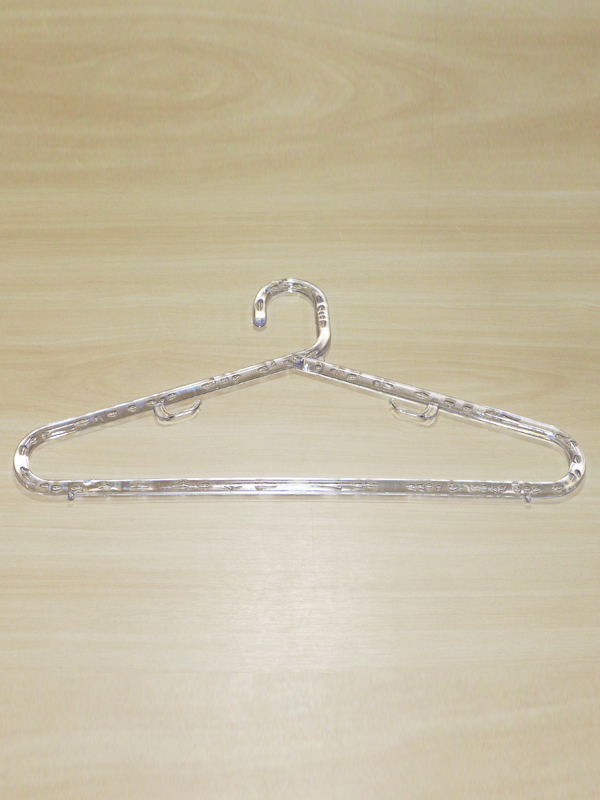 Cabide Cristal Grosso Fixo Reforçado Transparente C111