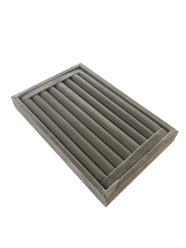 Caixa Rolinho Veludo 20x30x3cm para Anéis - 920007B